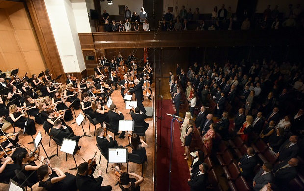 Концерт црногорског Симфонијског оркестра: Поводом Дана независности Црне Горе свирали и „Боже правде“ 